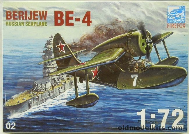 Firefox 1/72 Beriev Be-4 (KOR-2) Flying Boat, TB0002 plastic model kit